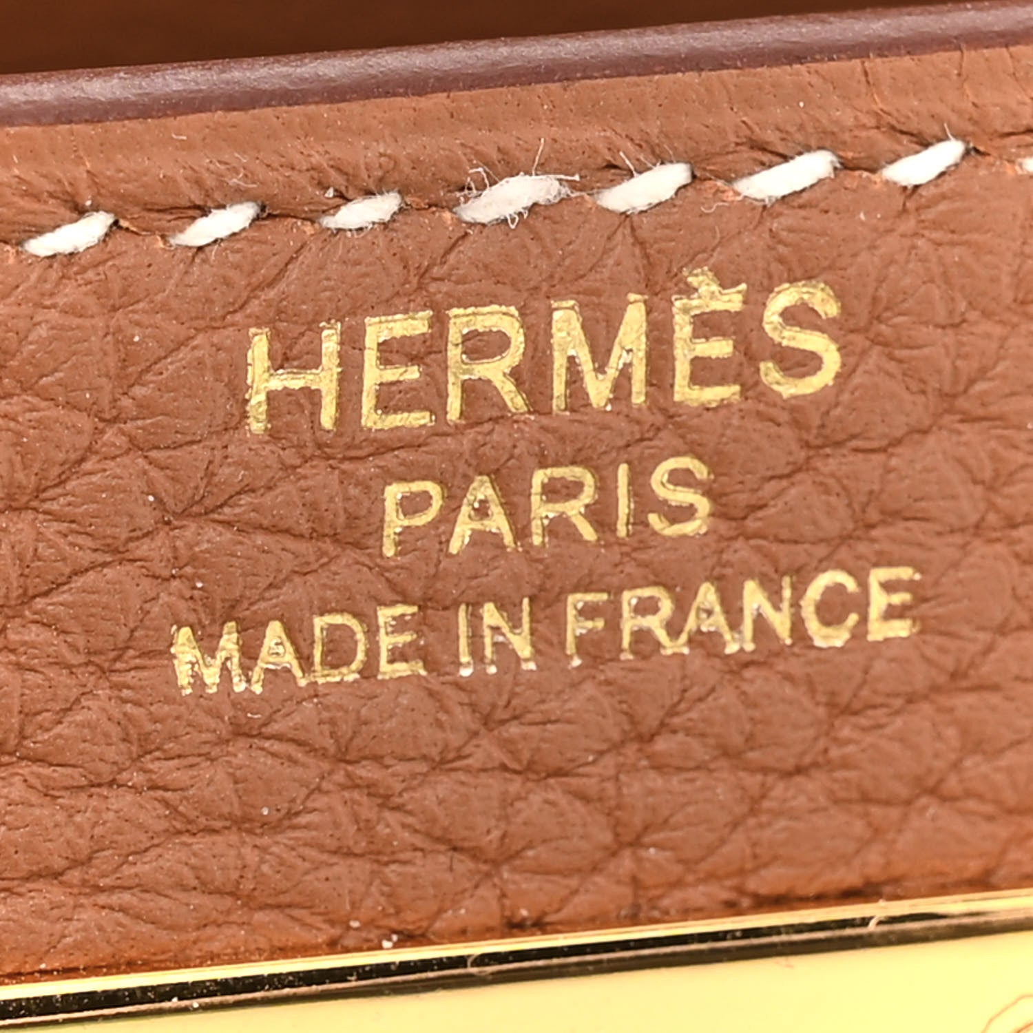 Hermes Togo Kelly Retourne 28 Gold 6 of 12