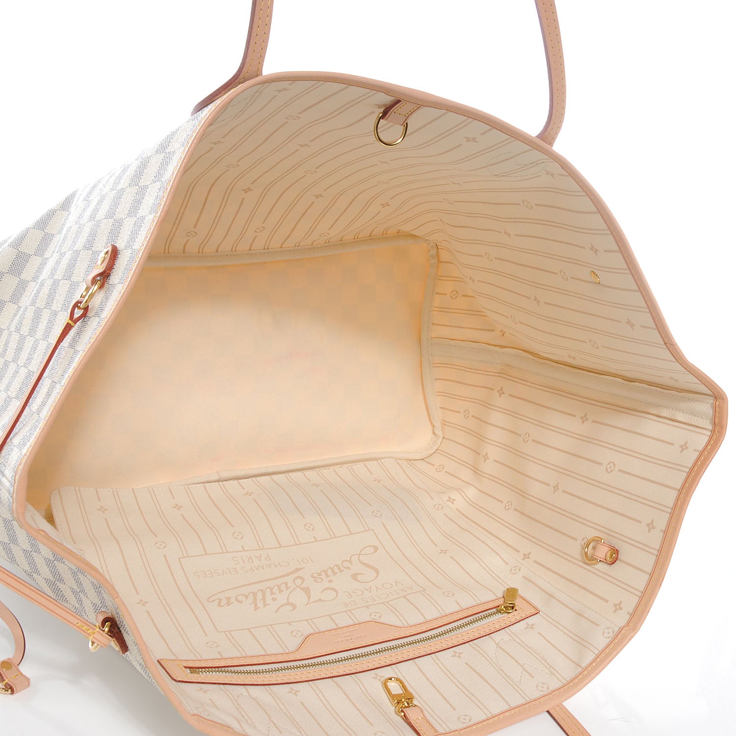 Louis Vuitton Damier Azur Neverfull GM 5 of 7