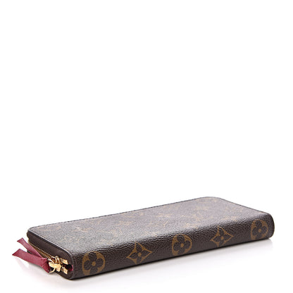 Louis Vuitton Monogram Clemence Wallet Fuchsia 4 of 8