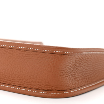 Hermes Taurillon Clemence Evelyne TPM Gold 10 of 11