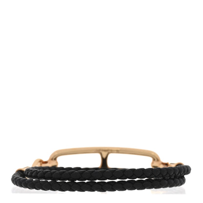 Hermes Swift Roulis Double Tour Bracelet Black 3 of 5