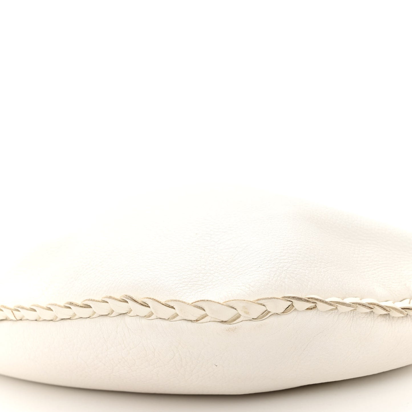 Cervo Braided Medium Veneta Hobo White