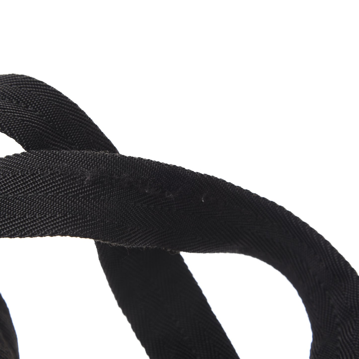 Tessuto Nylon Sport Semitracolla Shoulder Bag Black