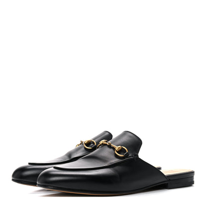Gucci Calfskin Womens Princetown Slippers 39 Black 3 of 14