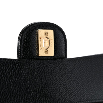 Chanel Caviar Quilted Small Double Flap Black 7 of 12