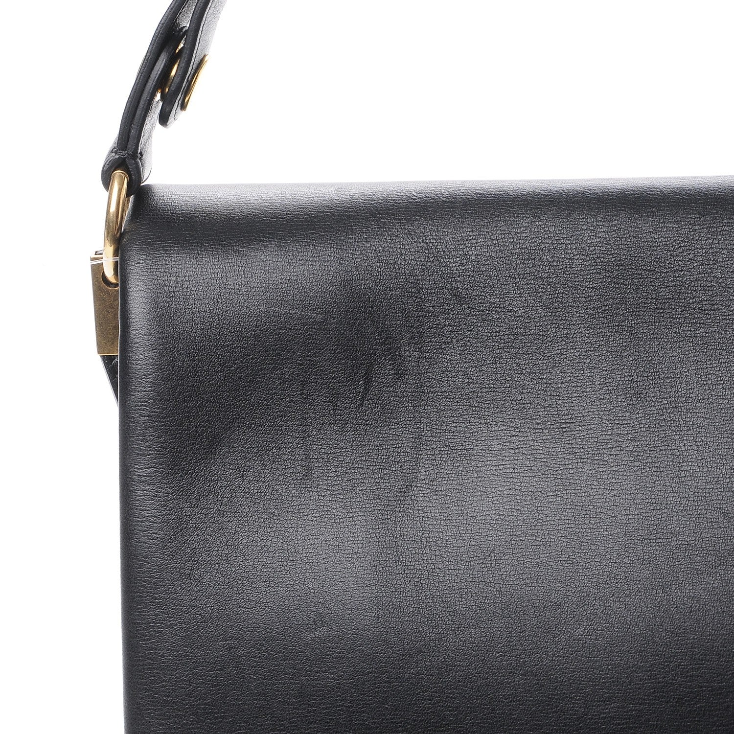 Celine Calfskin Blade Flap Black 9 of 11