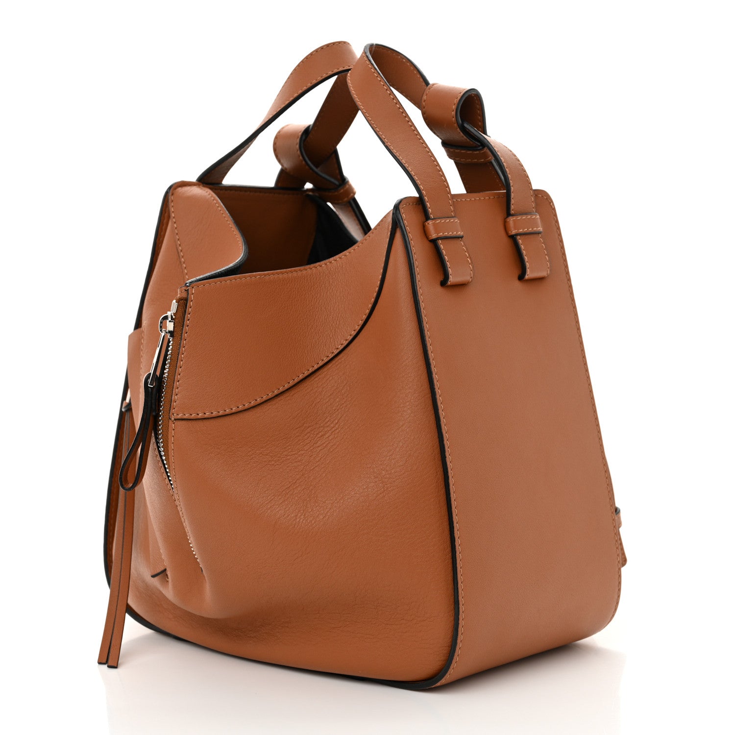 Loewe Calfskin Small Hammock Shoulder Bag Tan 3 of 10