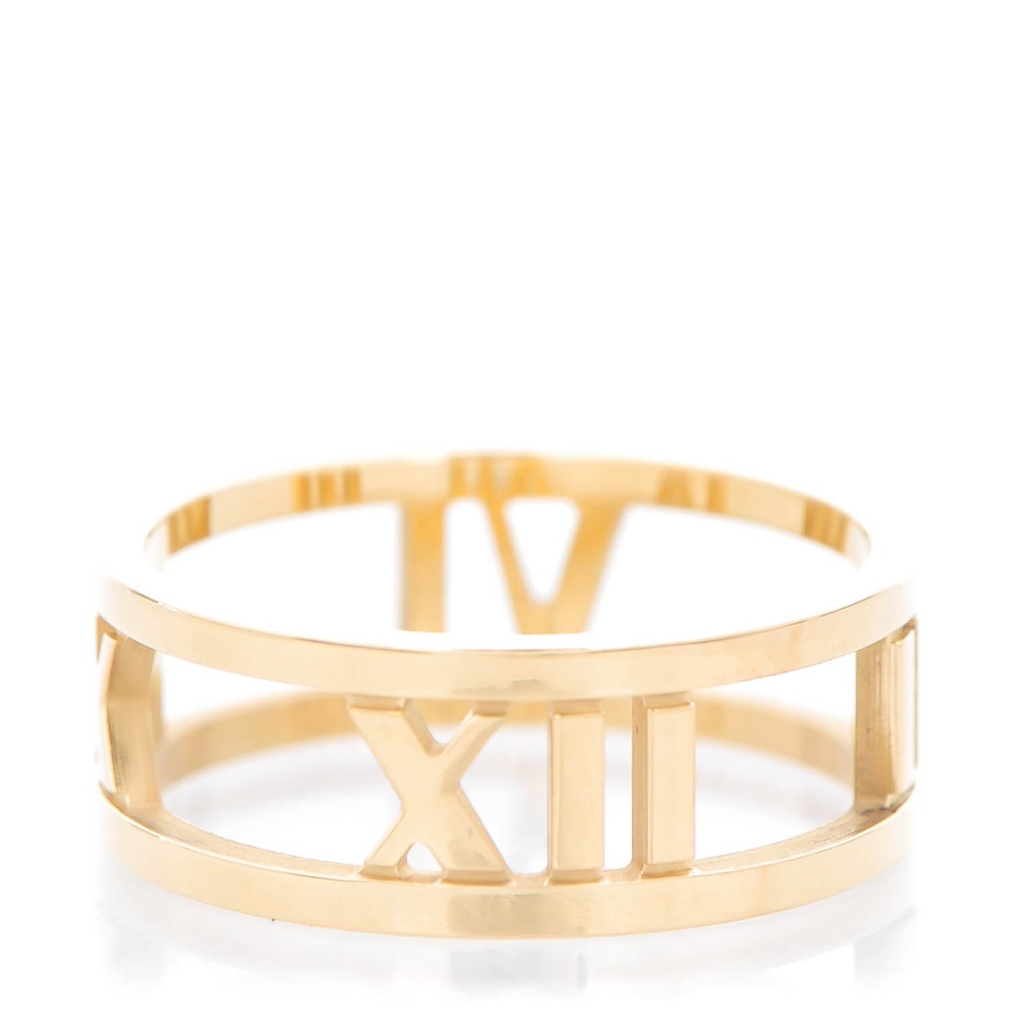 18K Yellow Gold Atlas Open Ring 6.75