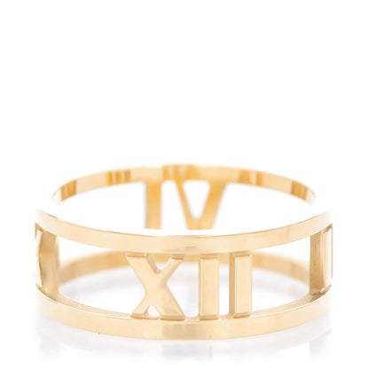 Tiffany 18K Yellow Gold Atlas Open Ring 6.75 1 of 6