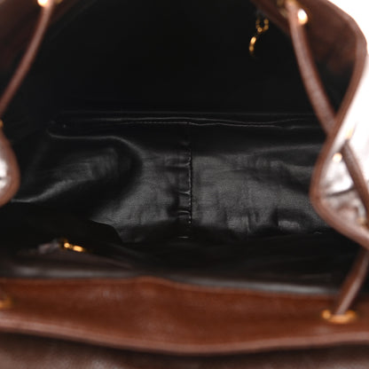Chanel Caviar CC Backpack Brown 5 of 20