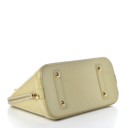Louis Vuitton Vernis Alma PM Blanc Corail 4 of 14
