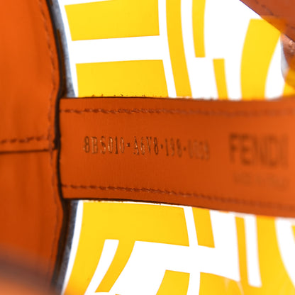 Fendi TPU FF Vitello Grace F is Fendi Mini Mon Tresor Bucket Bag Aranciata 10 of 11