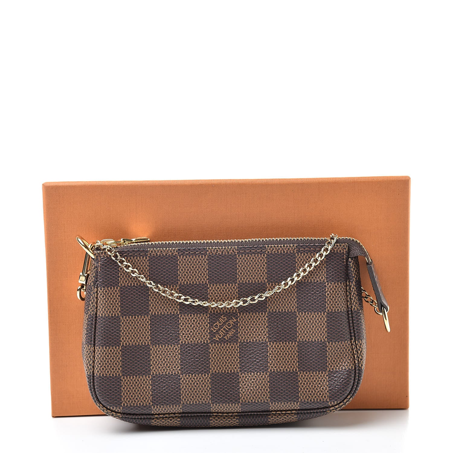 Louis Vuitton Damier Ebene Mini Pochette Accessories 8 of 8