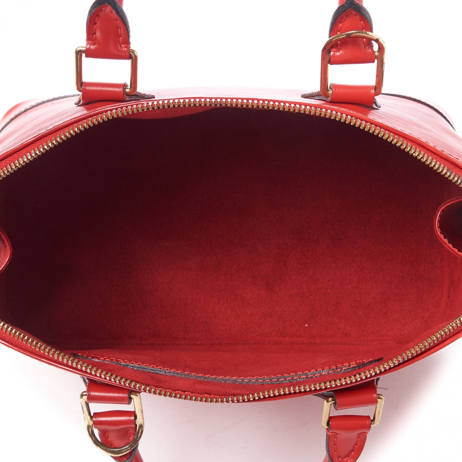 Louis Vuitton Epi Alma PM Castillan Red 4 of 10