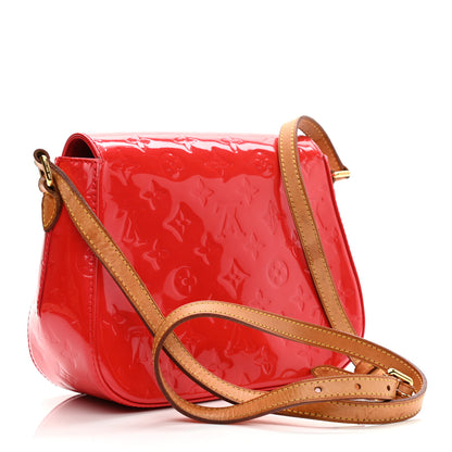Louis Vuitton Vernis Bellflower GM Rouge Grenadine 3 of 17