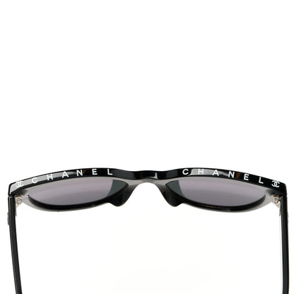 Chanel Acetate CC Butterfly Sunglasses 5414-A Black 7 of 9