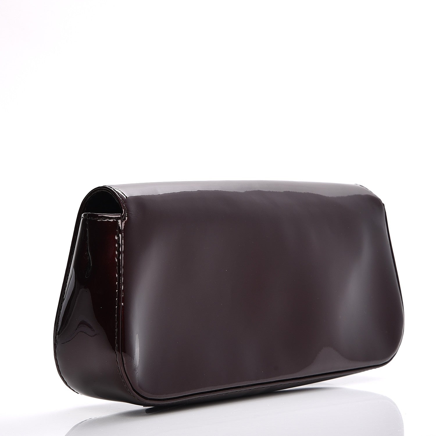Louis Vuitton Patent Sobe Clutch Amarante 3 of 8