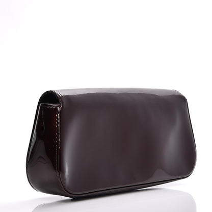 Louis Vuitton Patent Sobe Clutch Amarante 3 of 8