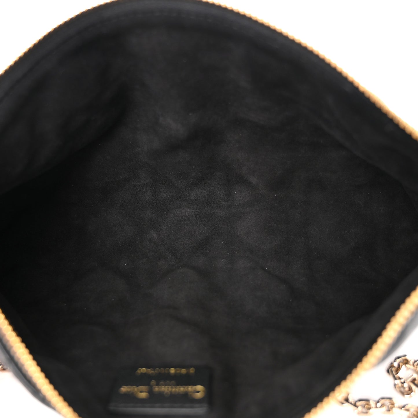 New Line Lambskin Cannage Dior Club Bag Black