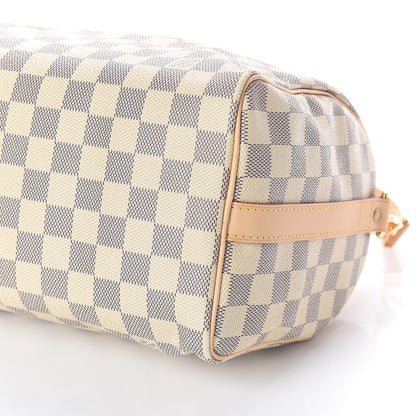 Louis Vuitton Damier Azur Speedy Bandouliere 25 6 of 10