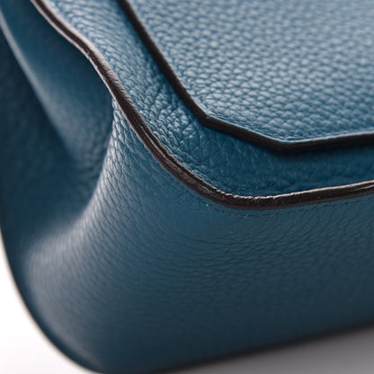 Hermes Taurillon Clemence Jypsiere 28 Bleu Izmir 11 of 17