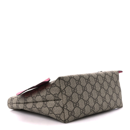 Gucci GG Supreme Monogram Kids Bat Tote 4 of 11