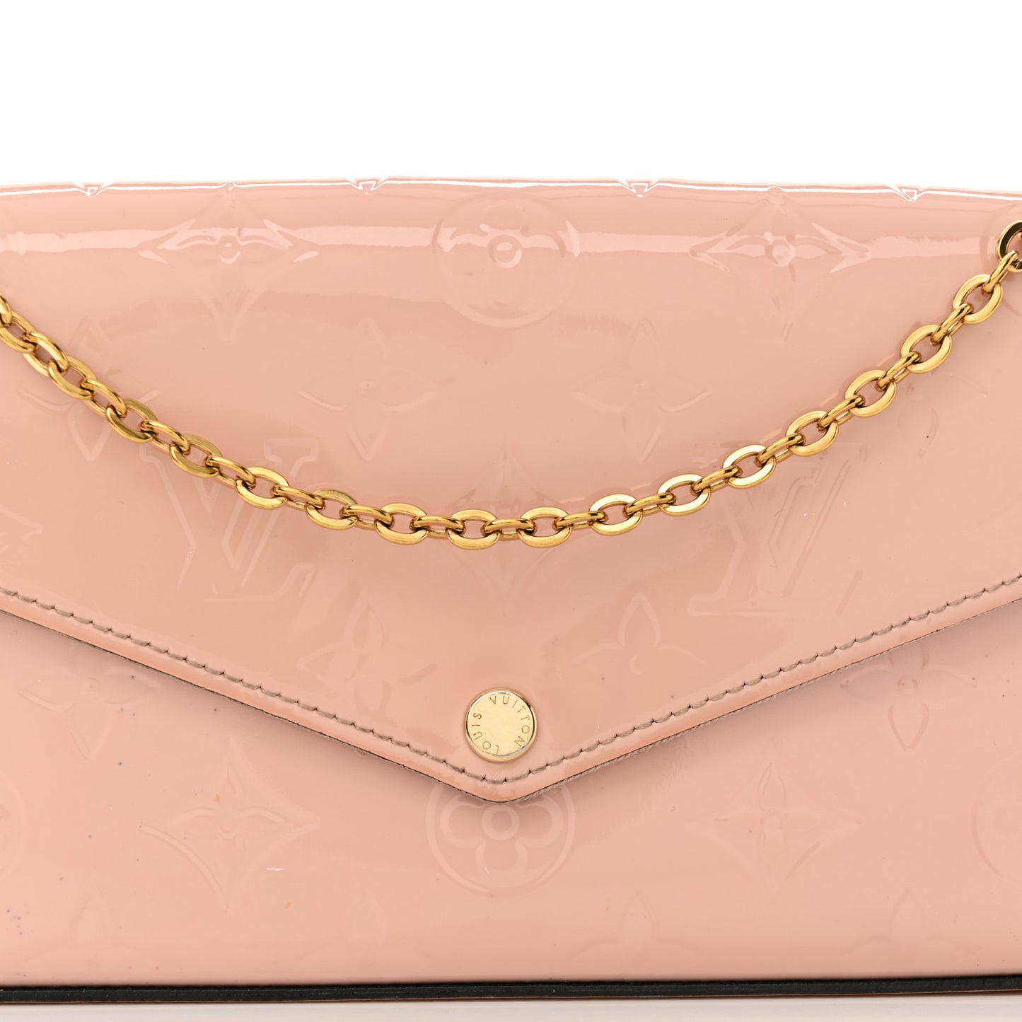 Vernis Felicie Chain Wallet Rose Ballerine