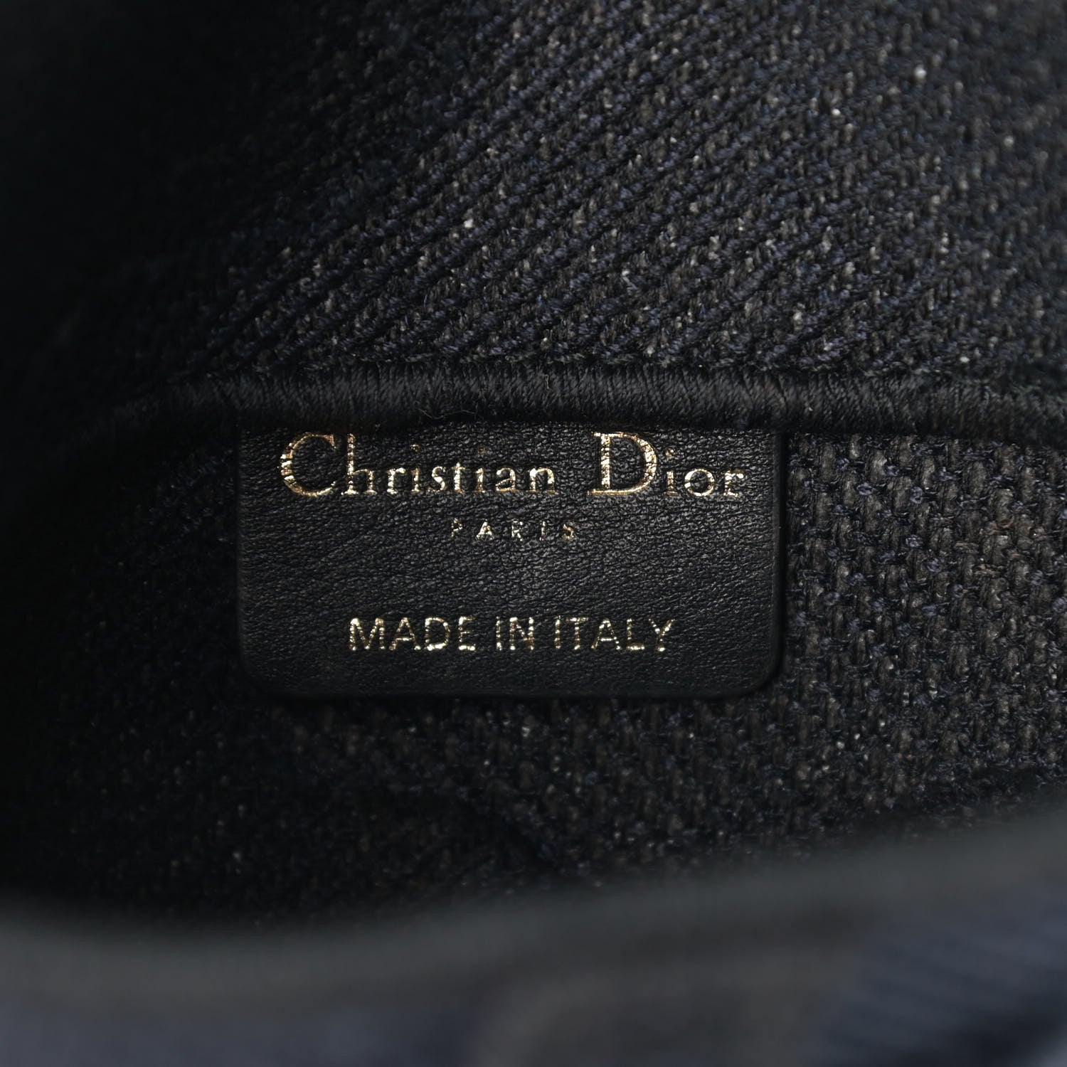 Christian Dior Canvas Embroidered Camouflage Saddle Belt Bag Blue 6 of 16
