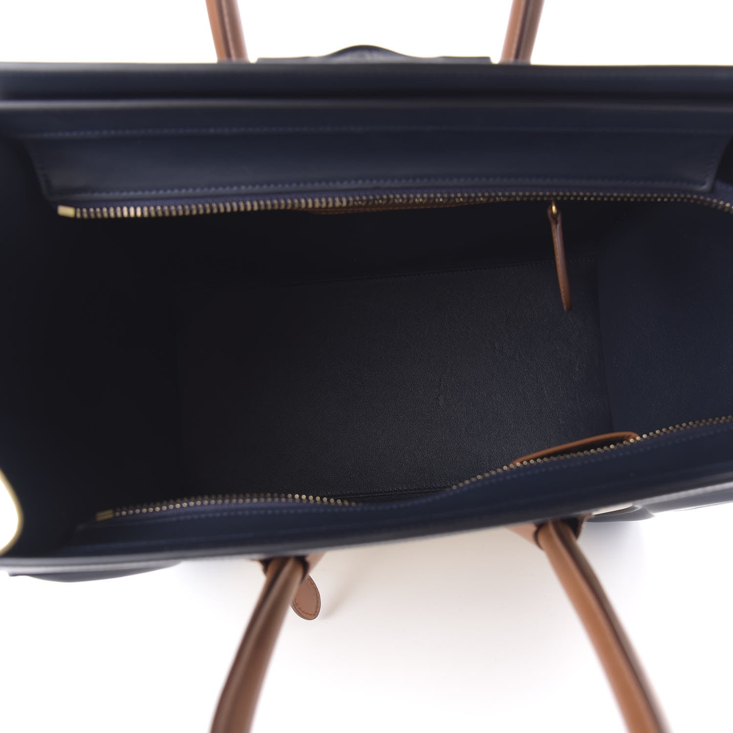 Celine Smooth Calfskin Mini Tri-Color Luggage Brown 5 of 9