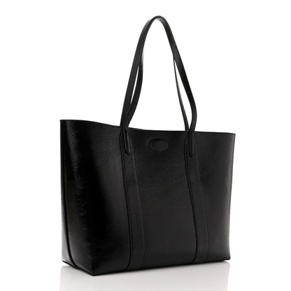 Mulberry High Shine Grain Bayswater Tote Black 3 of 9