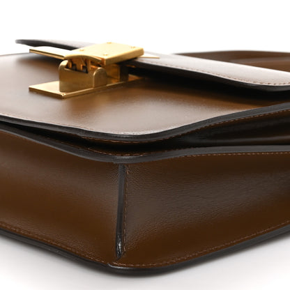 Celine Box Calfskin Teen Classic Box Flap Bag Camel 10 of 11