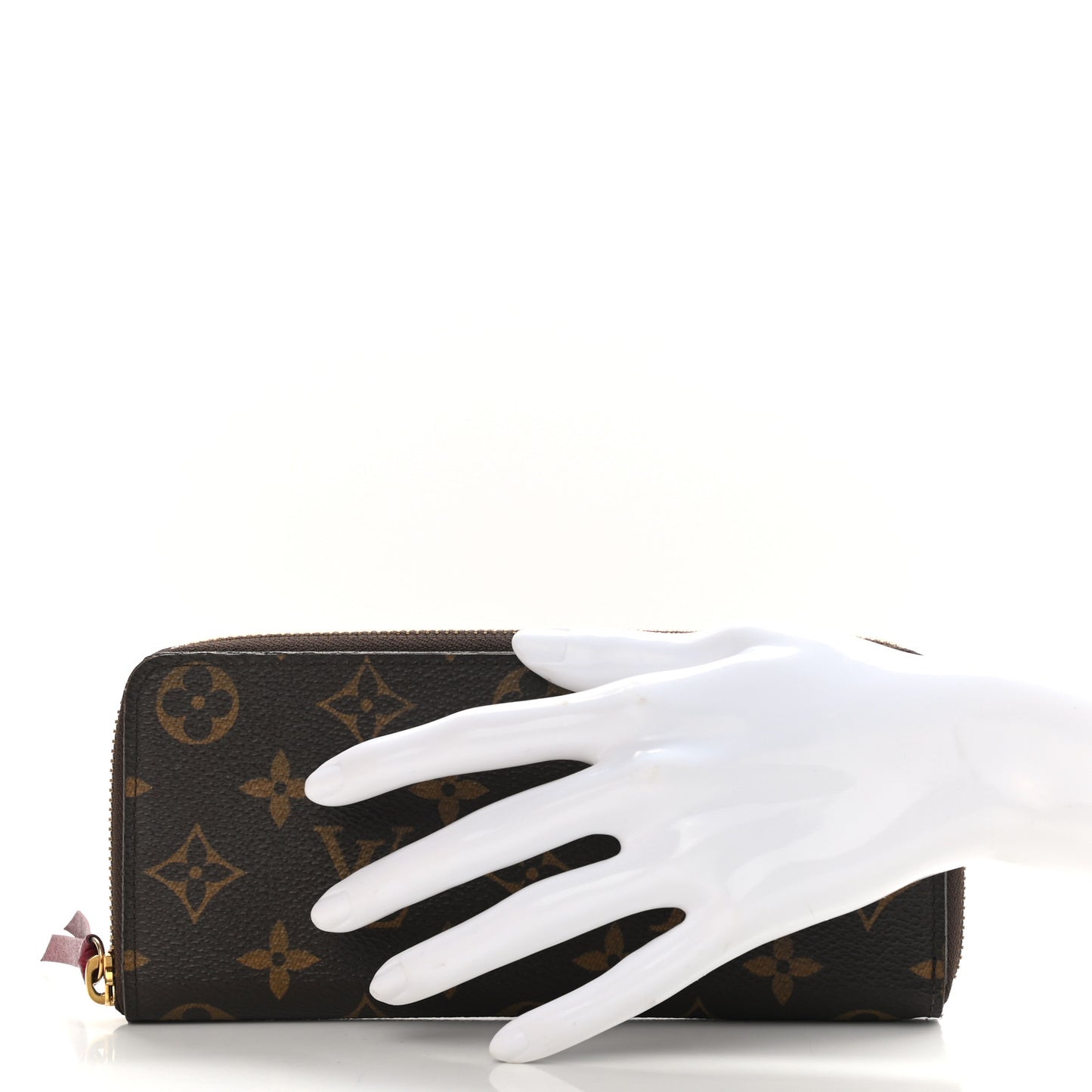 Monogram Clemence Wallet Fuchsia