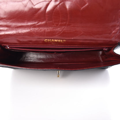 Chanel Lambskin Quilted Medium Double Flap Black 5 of 20