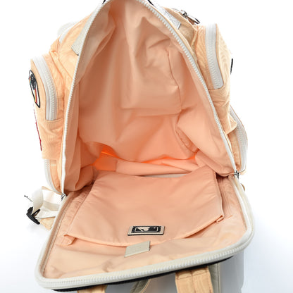 Gucci X MLB Nylon NY Yankees Patches Backpack Bianco 5 of 11