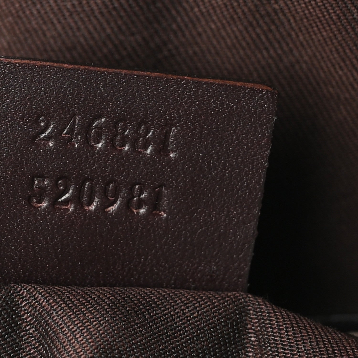 Gucci GG Plus Monogram Front Pocket Messenger Dark Brown 7 of 10