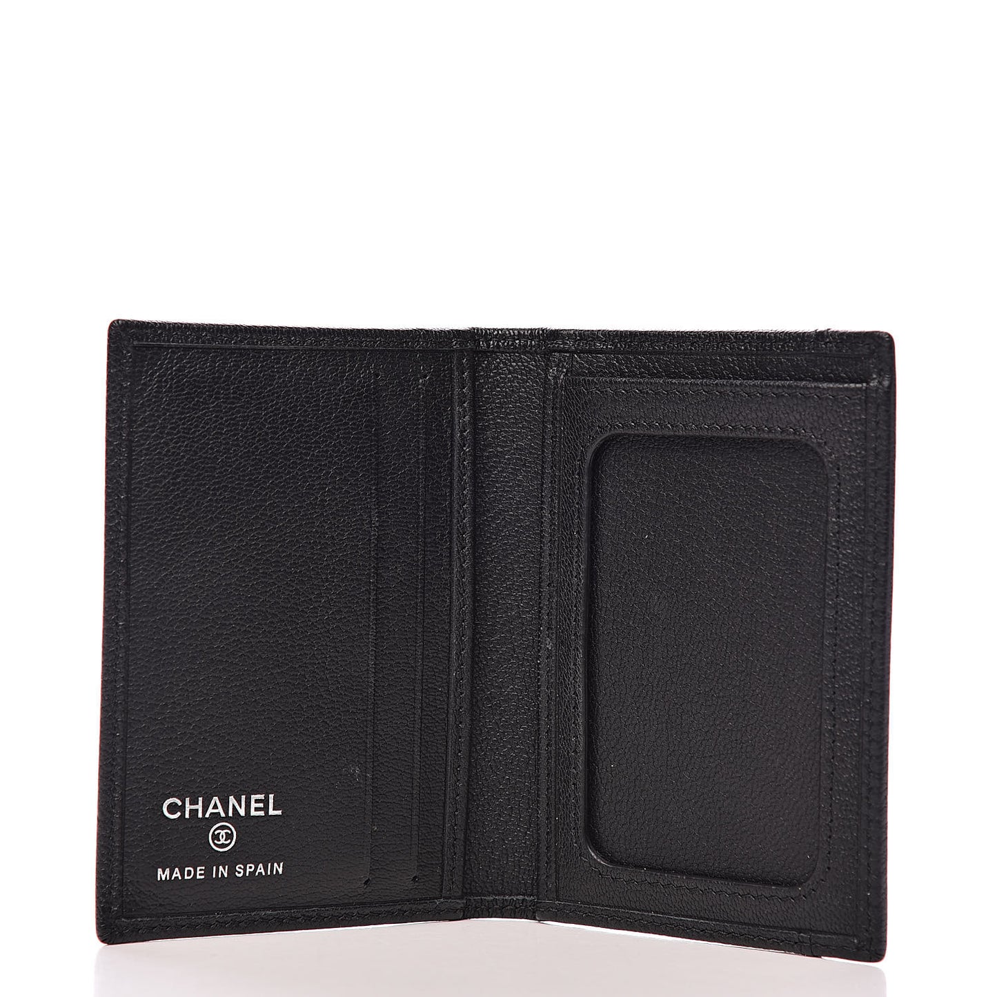 Goatskin Card Case Black