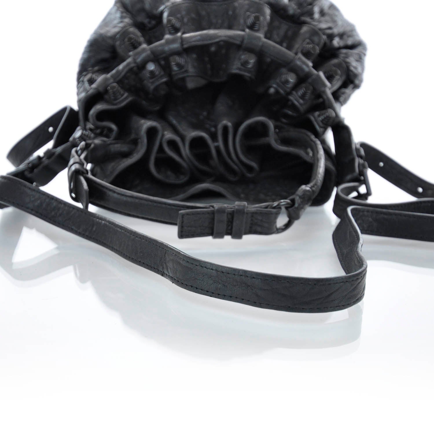 Alexander Wang Leather Laser Cut Diego Black 6 of 8