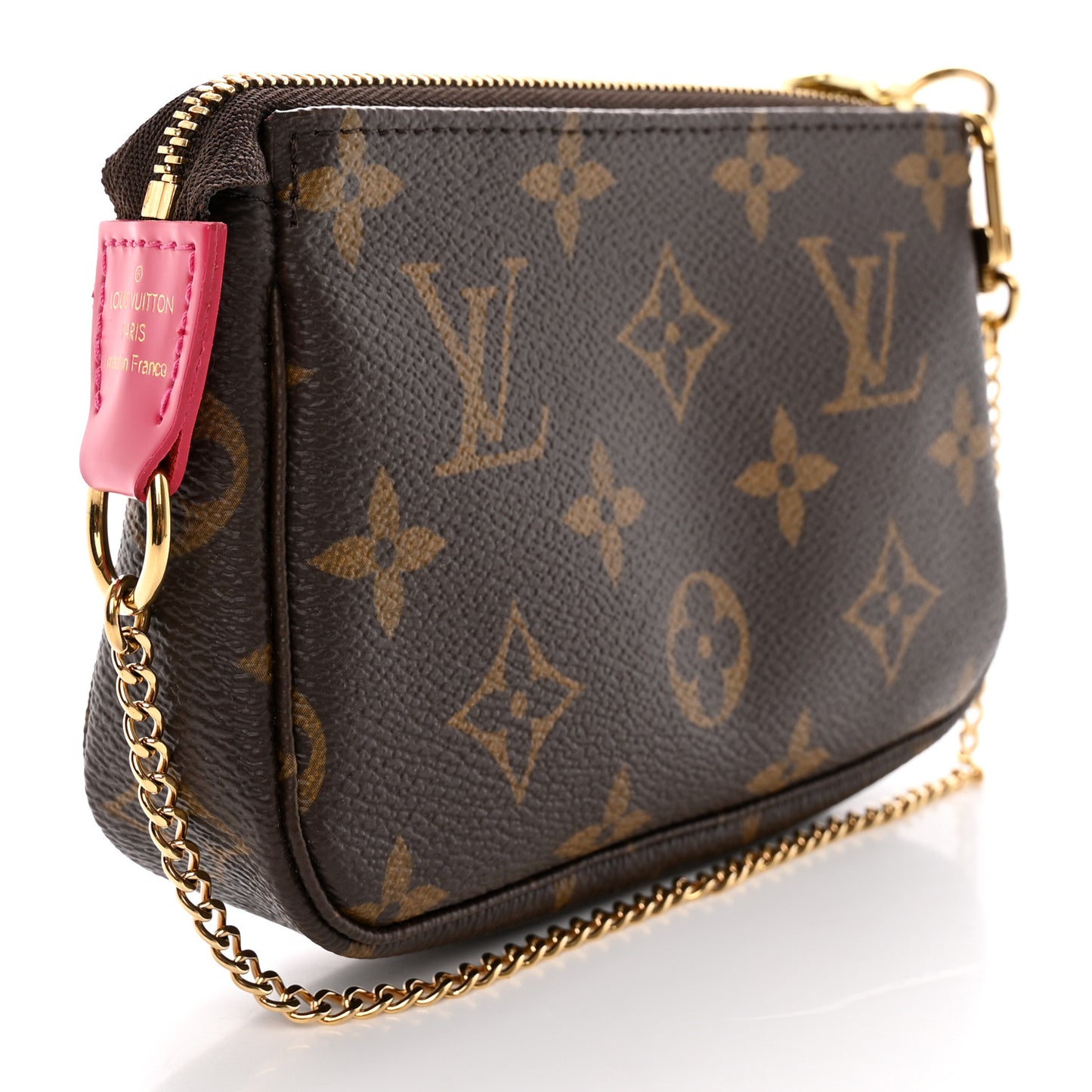 Monogram 2020 Christmas Animation Roller Coaster Mini Pochette Accessories Pivoine
