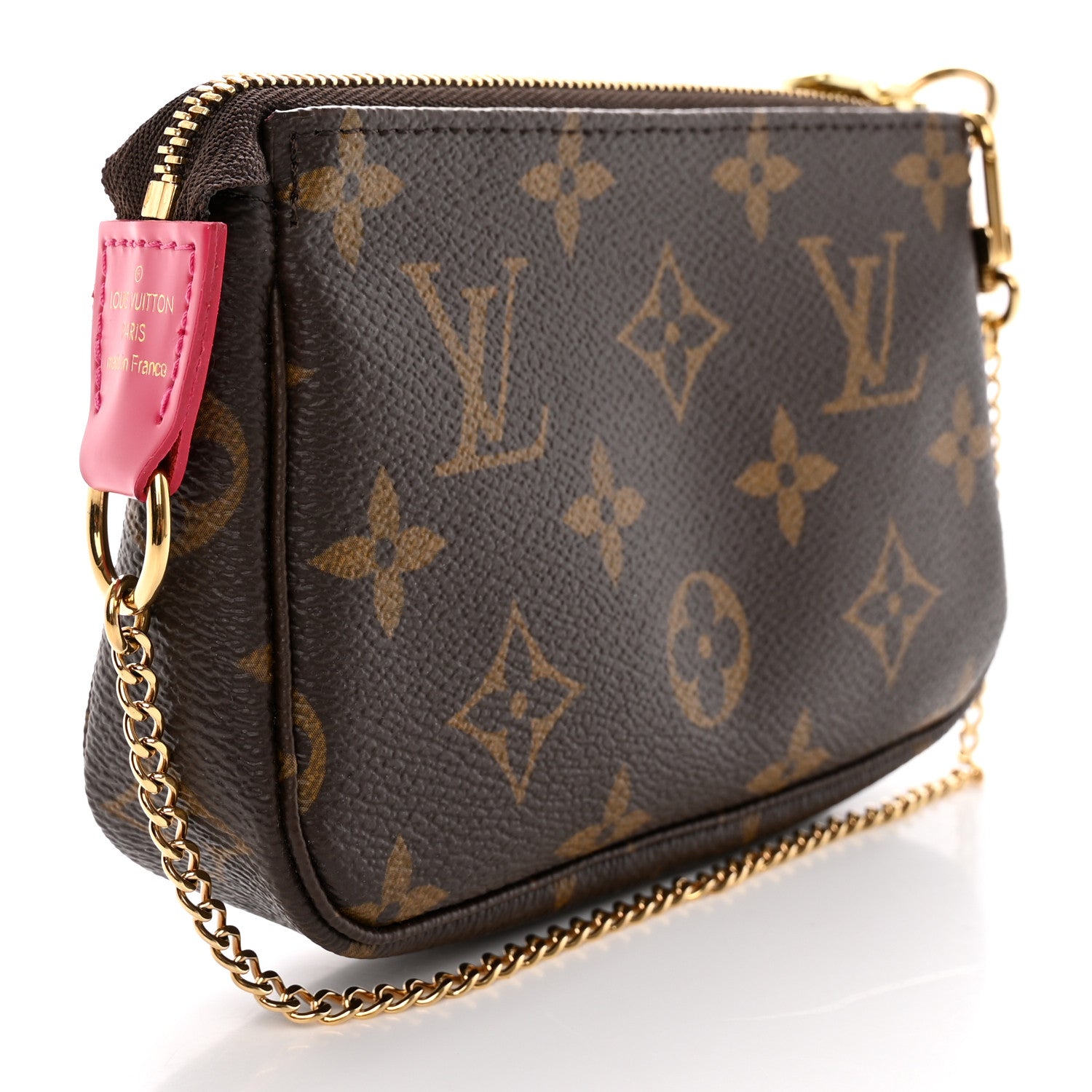 Louis Vuitton Monogram 2020 Christmas Animation Roller Coaster Mini Pochette Accessories Pivoine 3 of 7
