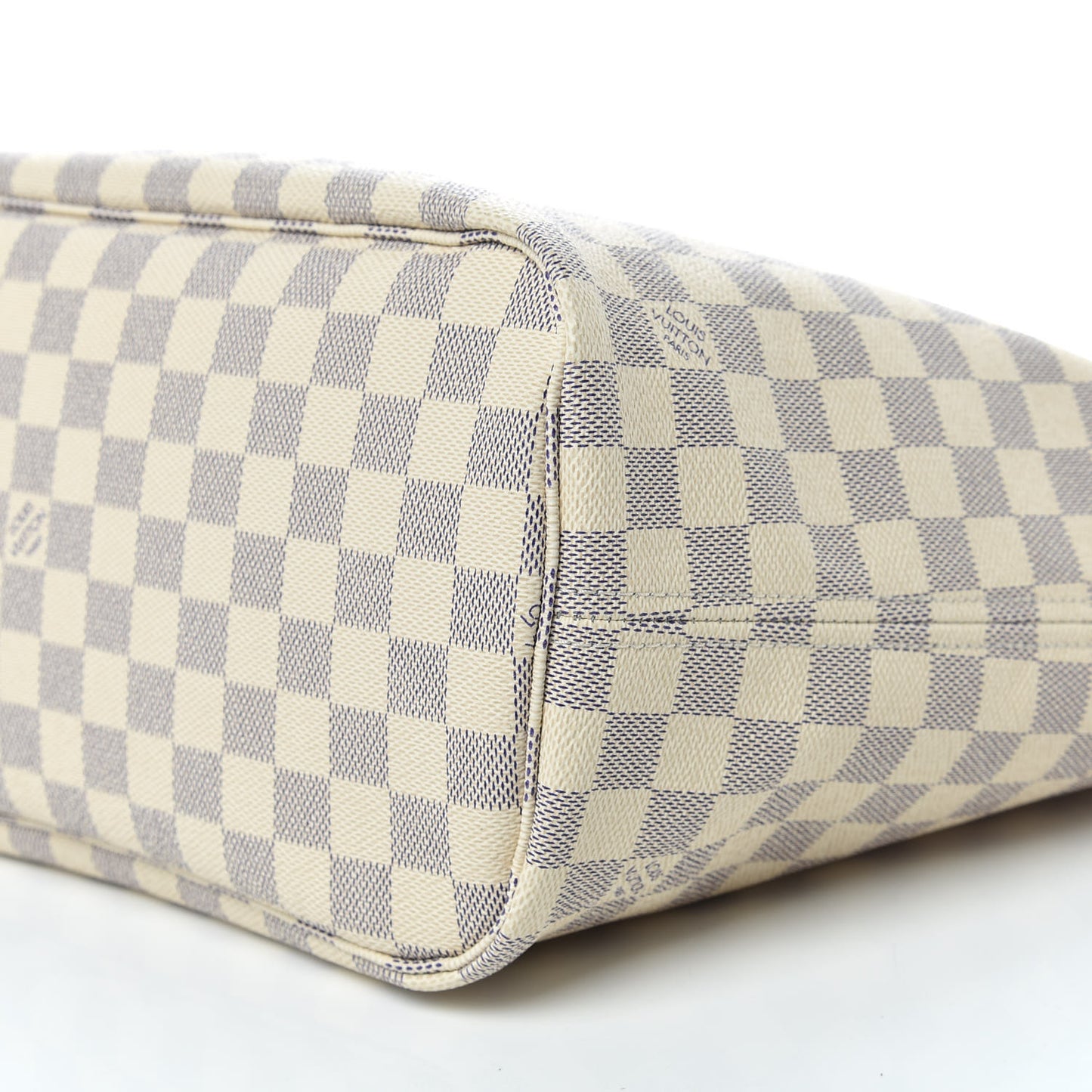 Damier Azur Neo Neverfull MM Rose Ballerine