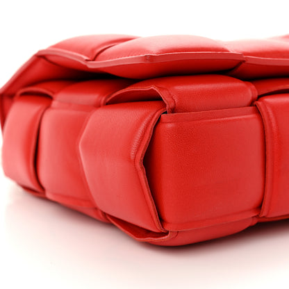 Bottega Veneta Lambskin Maxi Intreccio Padded Chain Cassette Crossbody Bag Nail Polish 9 of 12