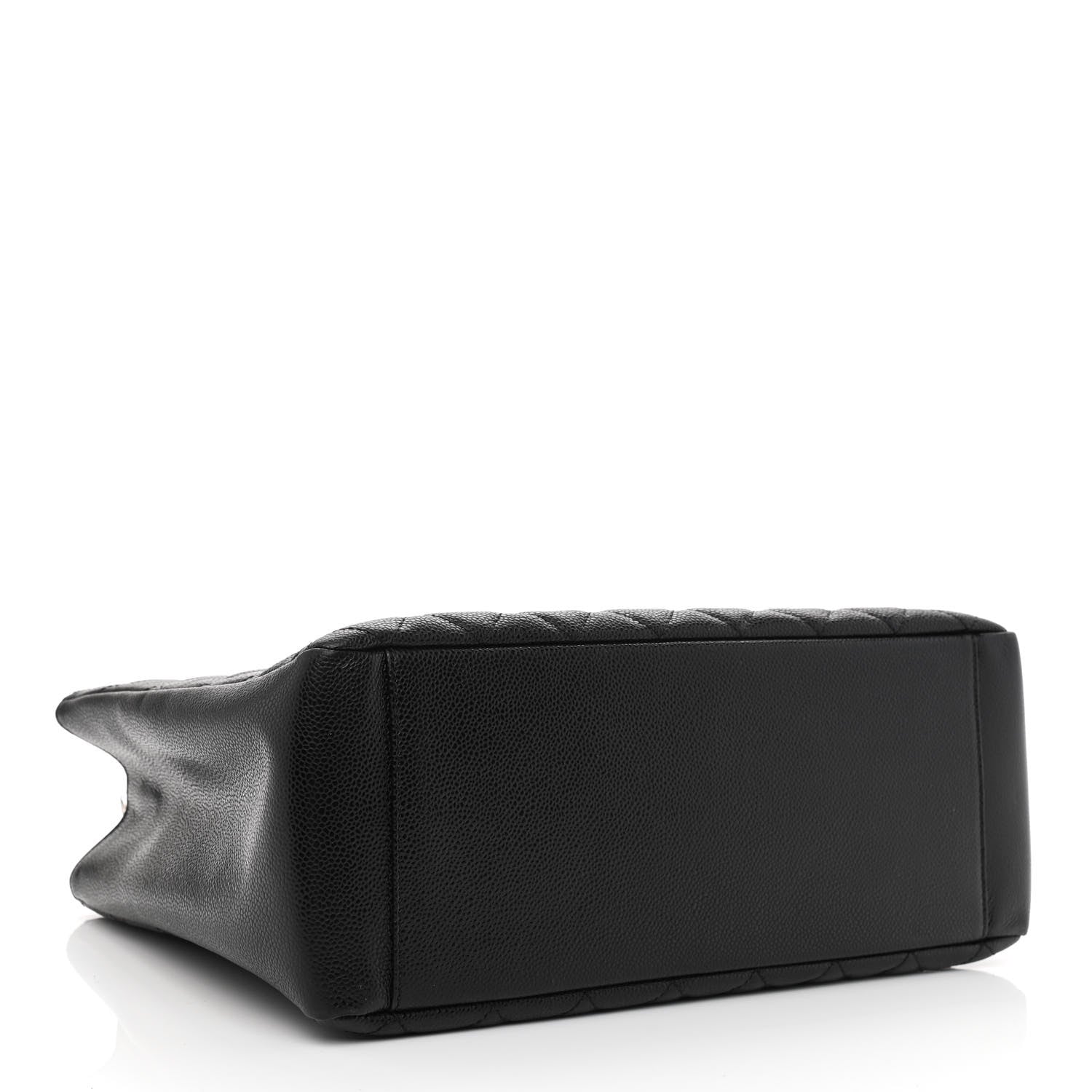 Chanel Caviar Quilted Grand Shopping Tote GST Black 4 of 10