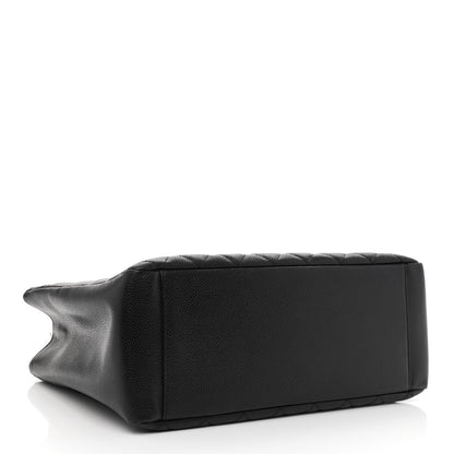 Chanel Caviar Quilted Grand Shopping Tote GST Black 4 of 10