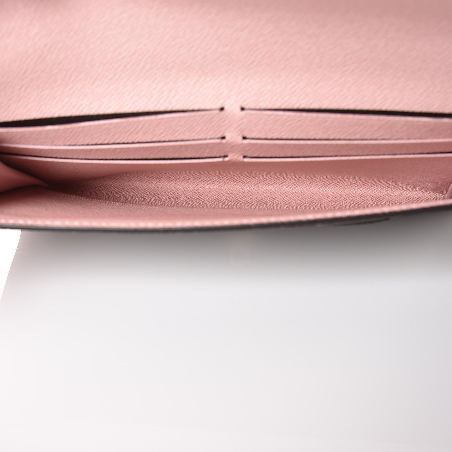 Monogram Jeanne Wallet Rose Ballerine