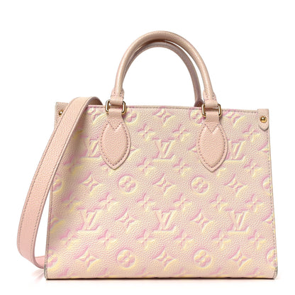 Louis Vuitton Empreinte Monogram Summer Stardust Onthego PM Pink 1 of 10