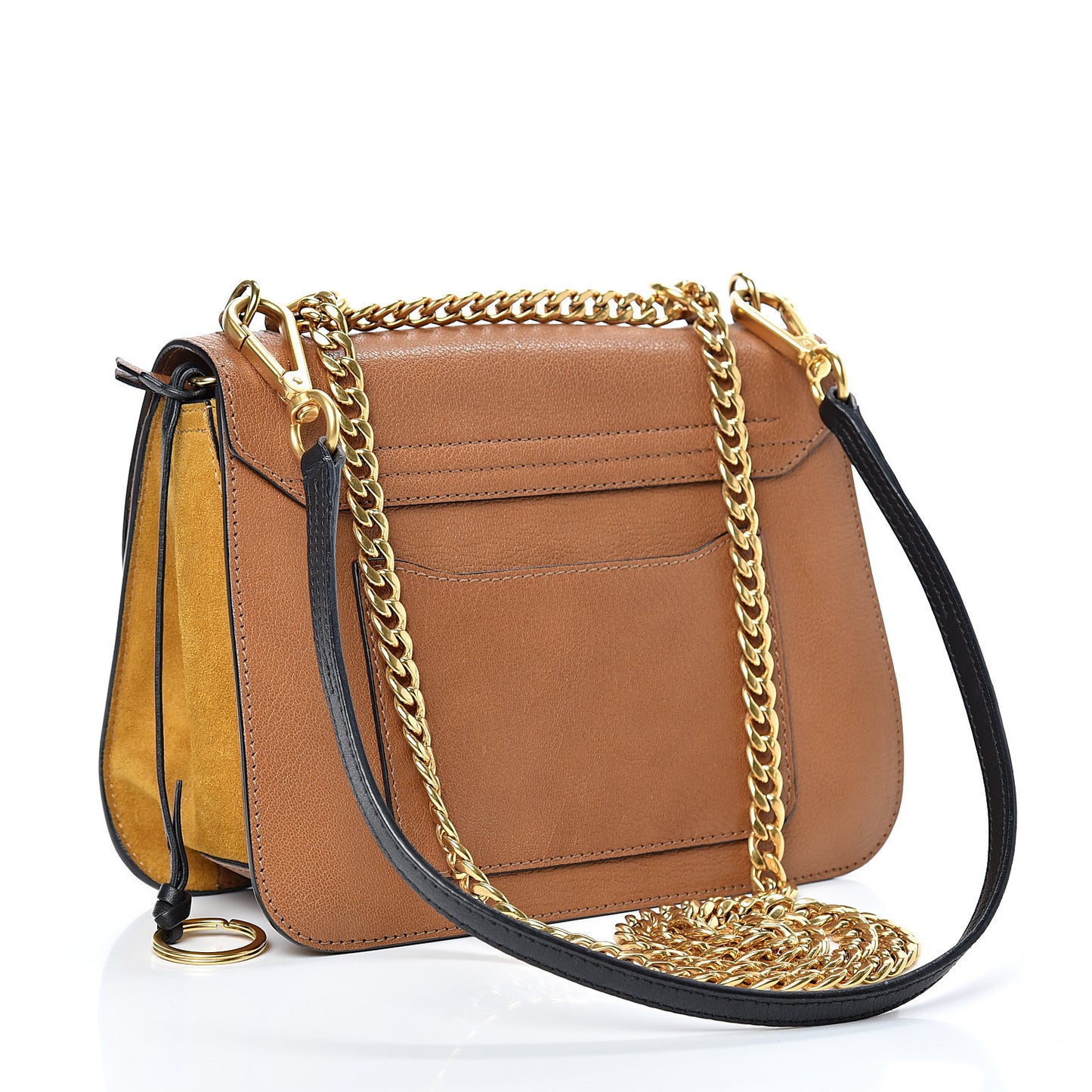 Goatskin Medium Mily Shoulder Bag Caramel