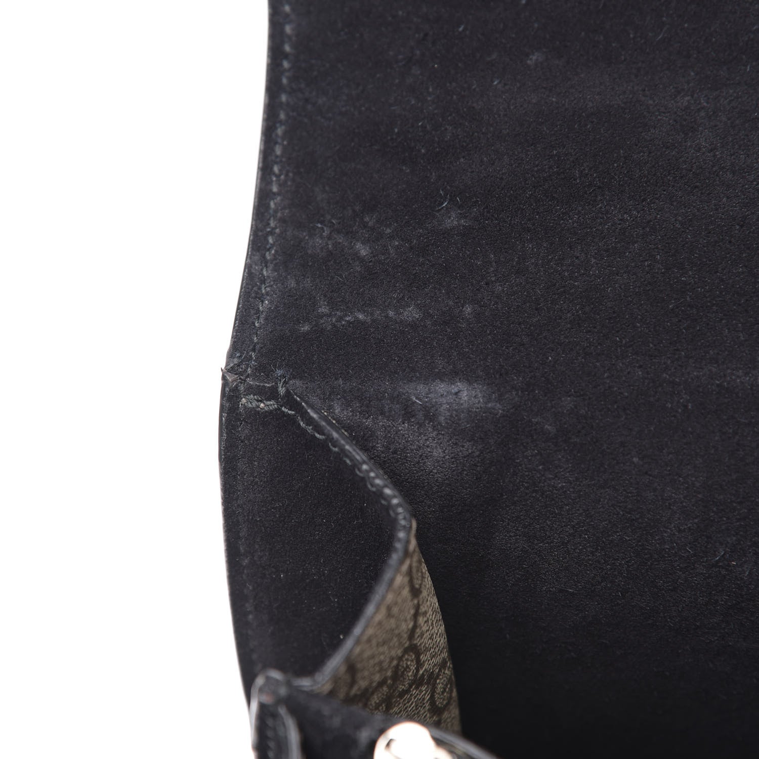 Gucci GG Supreme Monogram Medium Dionysus Shoulder Bag Black 10 of 12