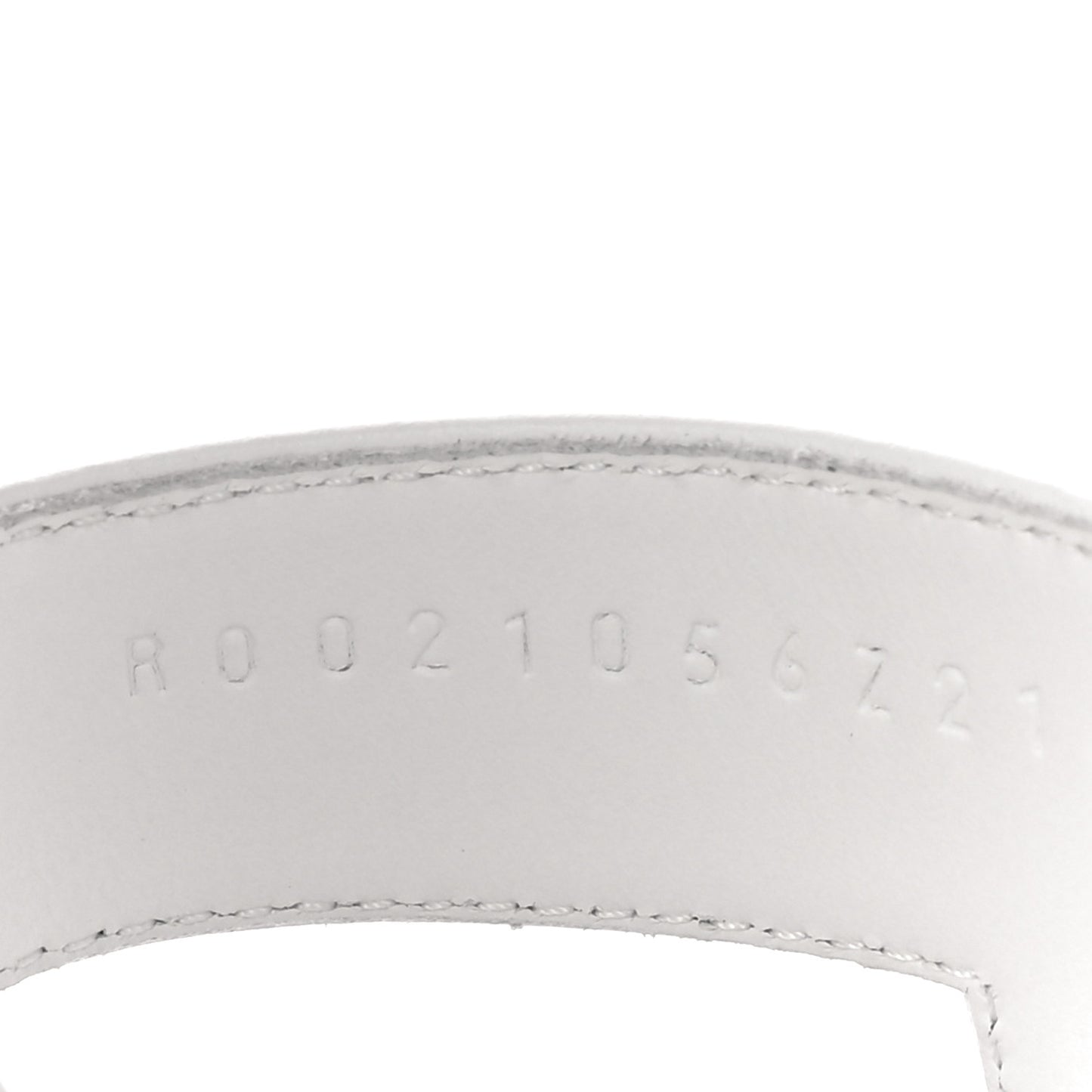 Box Calfskin Oran Sandals 41 White