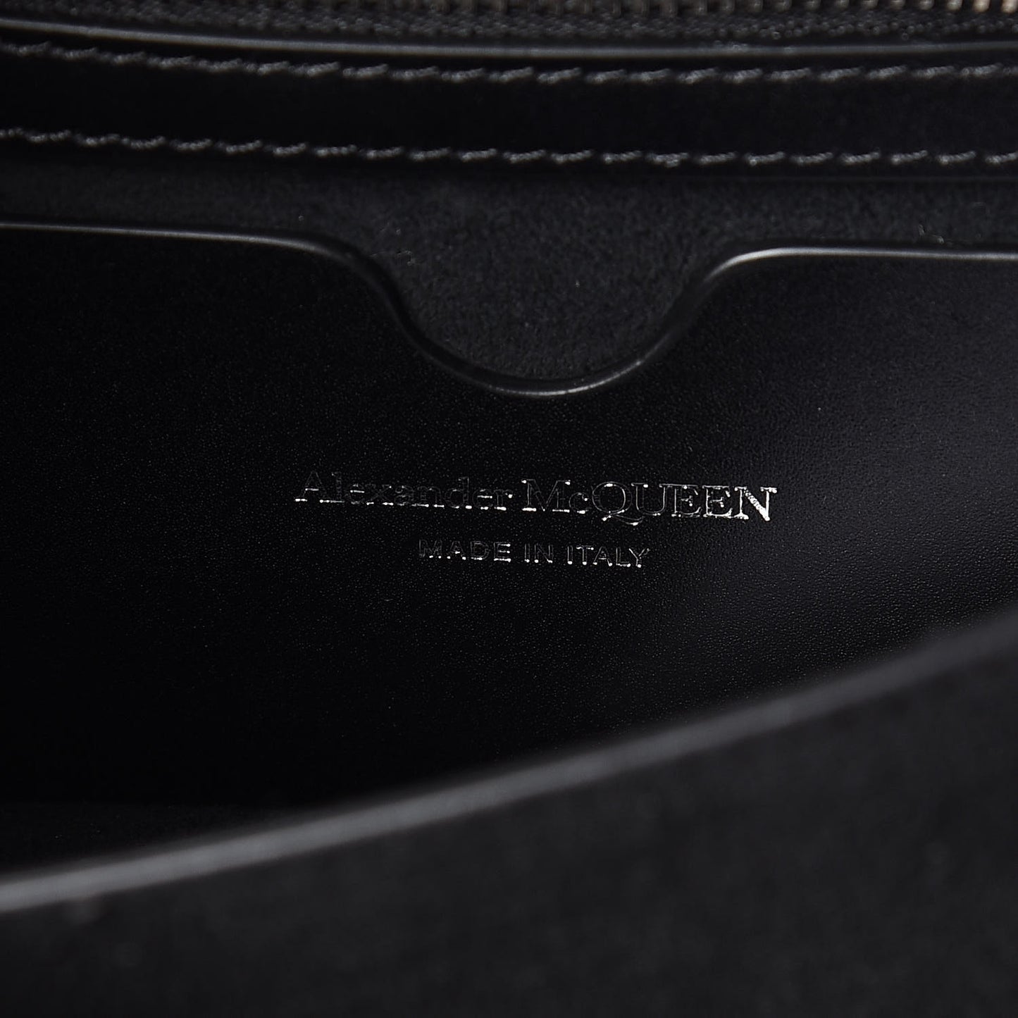 Calfskin Knuckle Crossbody Black
