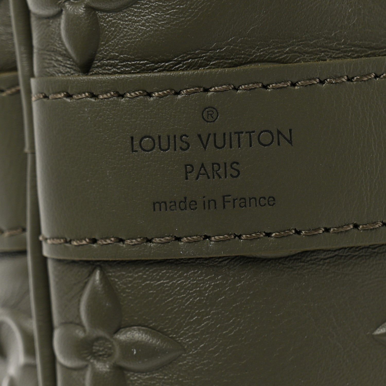 Louis Vuitton Monogram Seal Keepall Bandouliere 50 Khaki 5 of 10